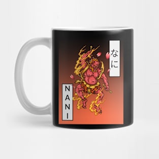 Nani Hannya Japanese Samurai Mug